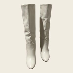 Chinese Laundry White Over the Knee Boots